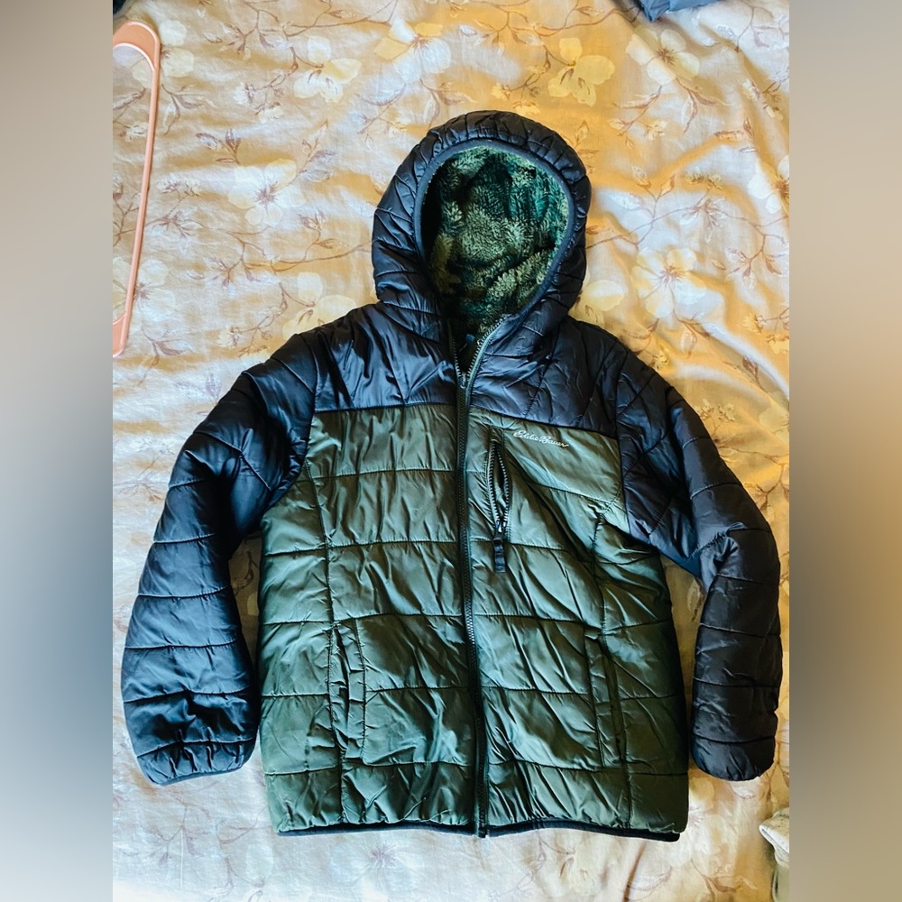 M reversible boys jacket size 12